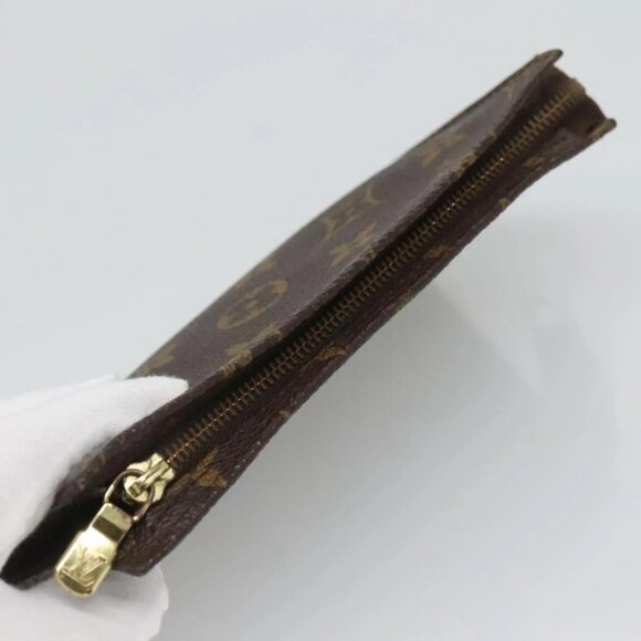 LOUIS VUITTON Monogram Bucket PM Accessory Pouch LV Auth - Picture 7 of 16